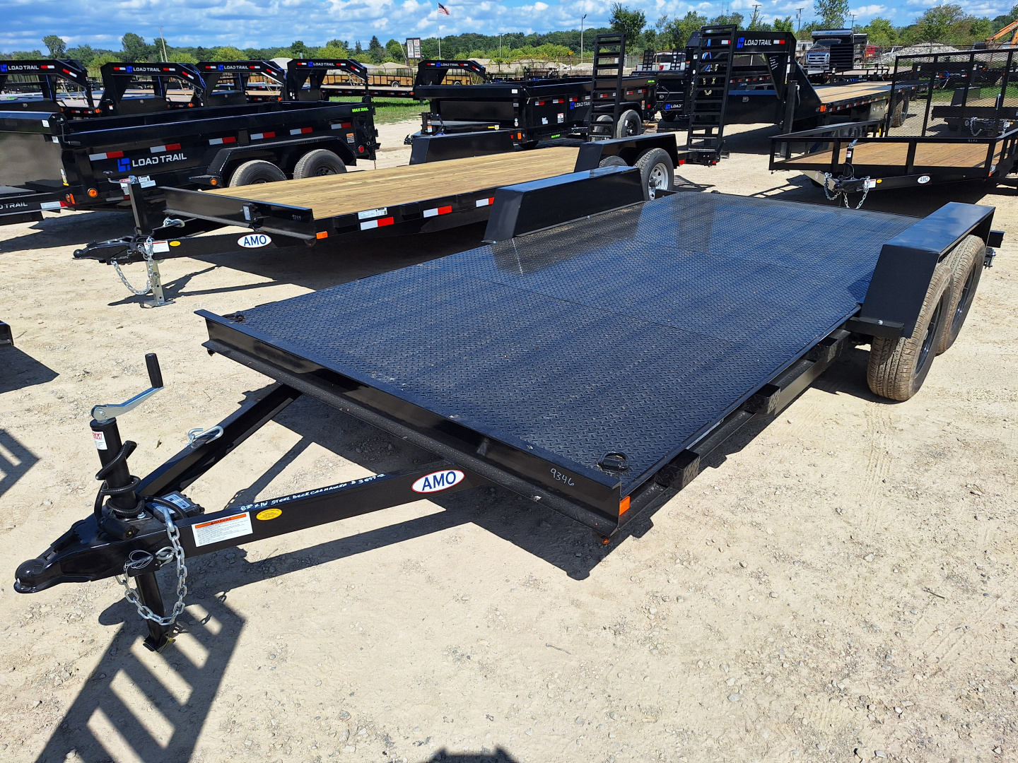 New 2026 AMO 82x16' Steel Deck Car Hauler