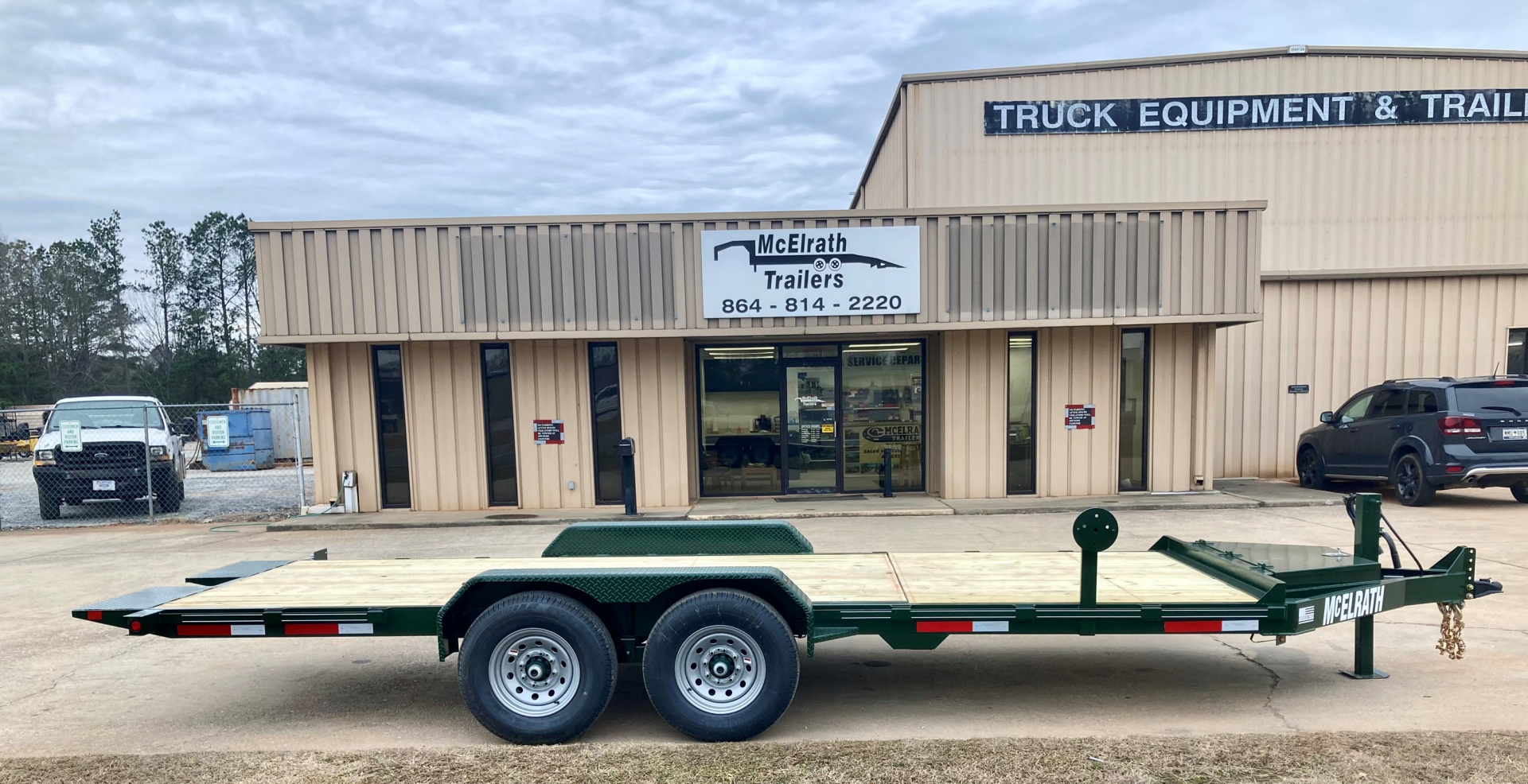 New 2026 McElrath Trailers 720ST7T Tilt Trailer 14KGVWR