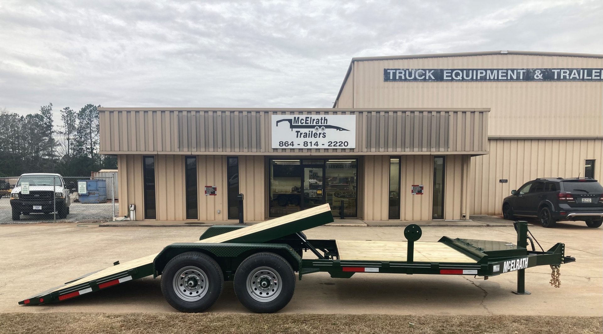 New 2026 McElrath Trailers 720ST7T Tilt Trailer 14KGVWR