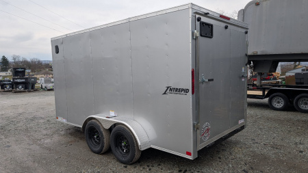 New 2026 Homesteader 7x14 Intrepid V-Nose Cargo Trailer w/ Ramp Door
