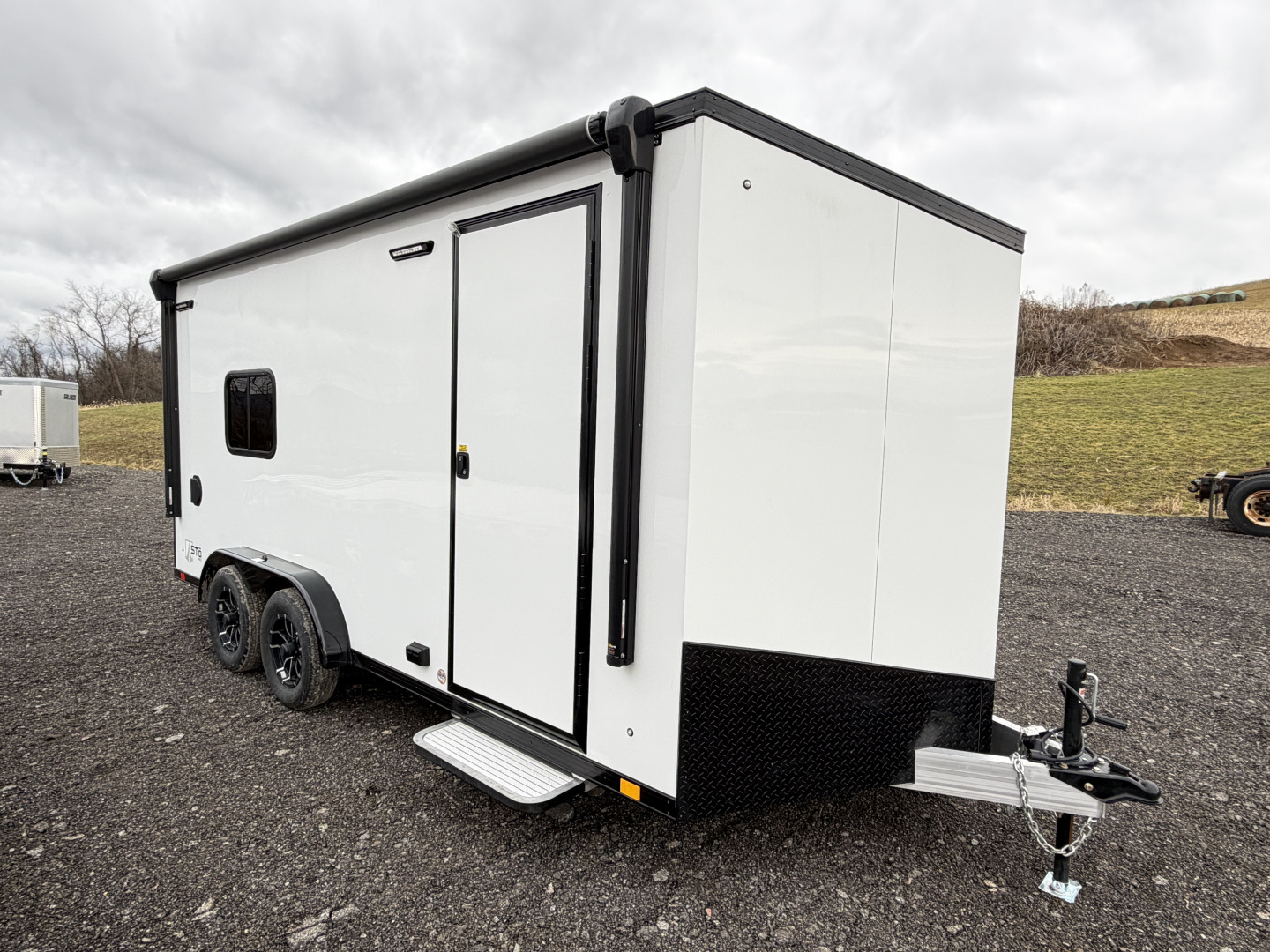 New NEW 2025 ATC 7.5 x 16 "Sto 450 LifeTrac" Aluminum Trailer