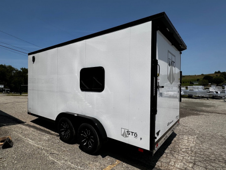 New NEW 2025 ATC 7.5 x 16 "Sto 450 LifeTrac" Aluminum Trailer