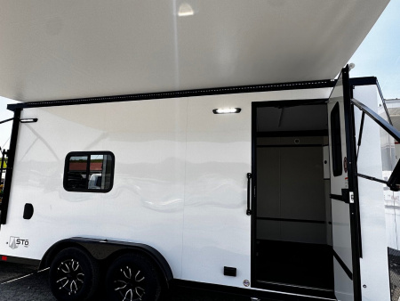 New NEW 2025 ATC 7.5 x 16 "Sto 450 LifeTrac" Aluminum Trailer