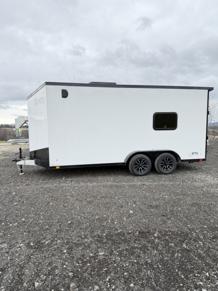 New NEW 2025 ATC 7.5 x 16 "Sto 450 LifeTrac" Aluminum Trailer