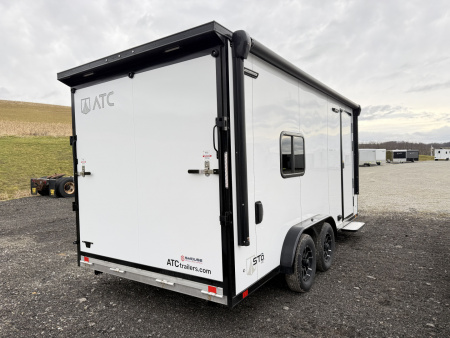 New NEW 2025 ATC 7.5 x 16 "Sto 450 LifeTrac" Aluminum Trailer