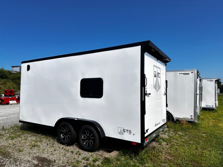 New NEW 2025 ATC 7.5 x 16 "Sto 450 LifeTrac" Aluminum Trailer