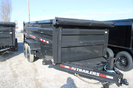 New 2026 PJ Trailers 16' DM 14K GVWR Dump Trailer