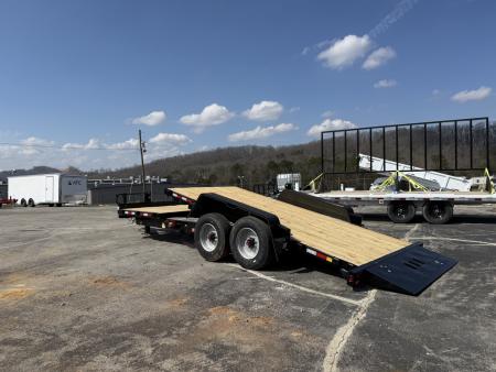 New 2026 Behnke TBCT2220ET-10K 16+6 Equipment Trailer