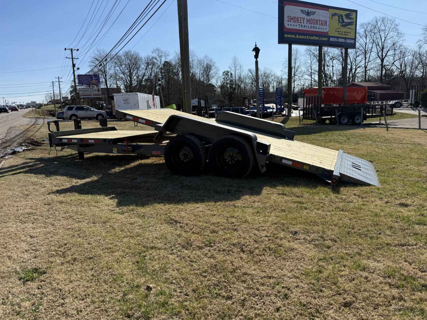 New 2026 Behnke TBCT2220ET-10K 16+6 Equipment Trailer