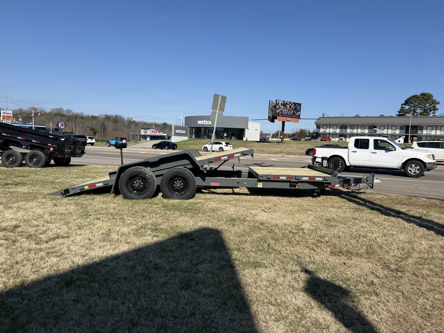 New 2026 Behnke TBCT2220ET-10K 16+6 Equipment Trailer