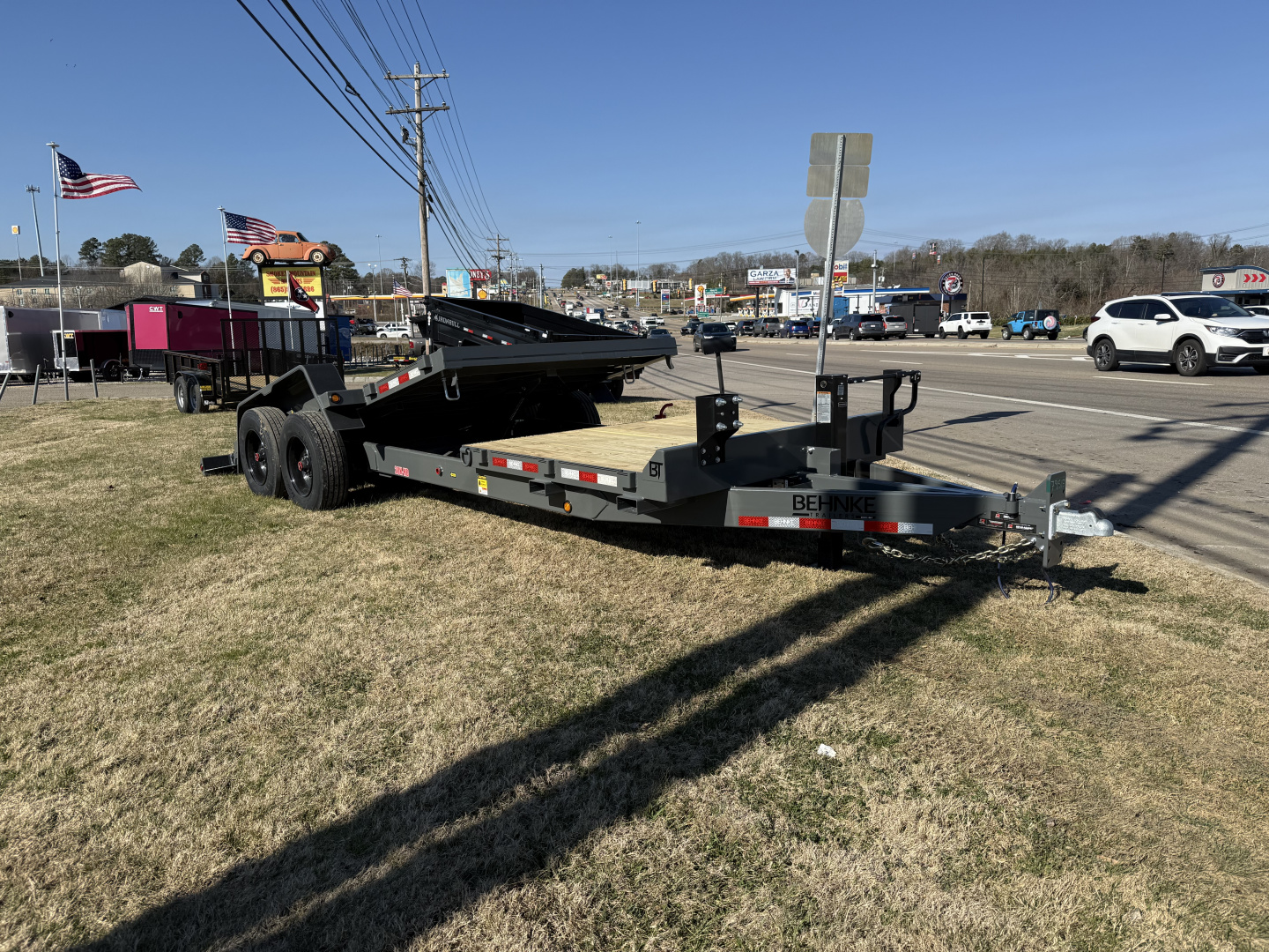 New 2026 Behnke TBCT2220ET-10K 16+6 Equipment Trailer