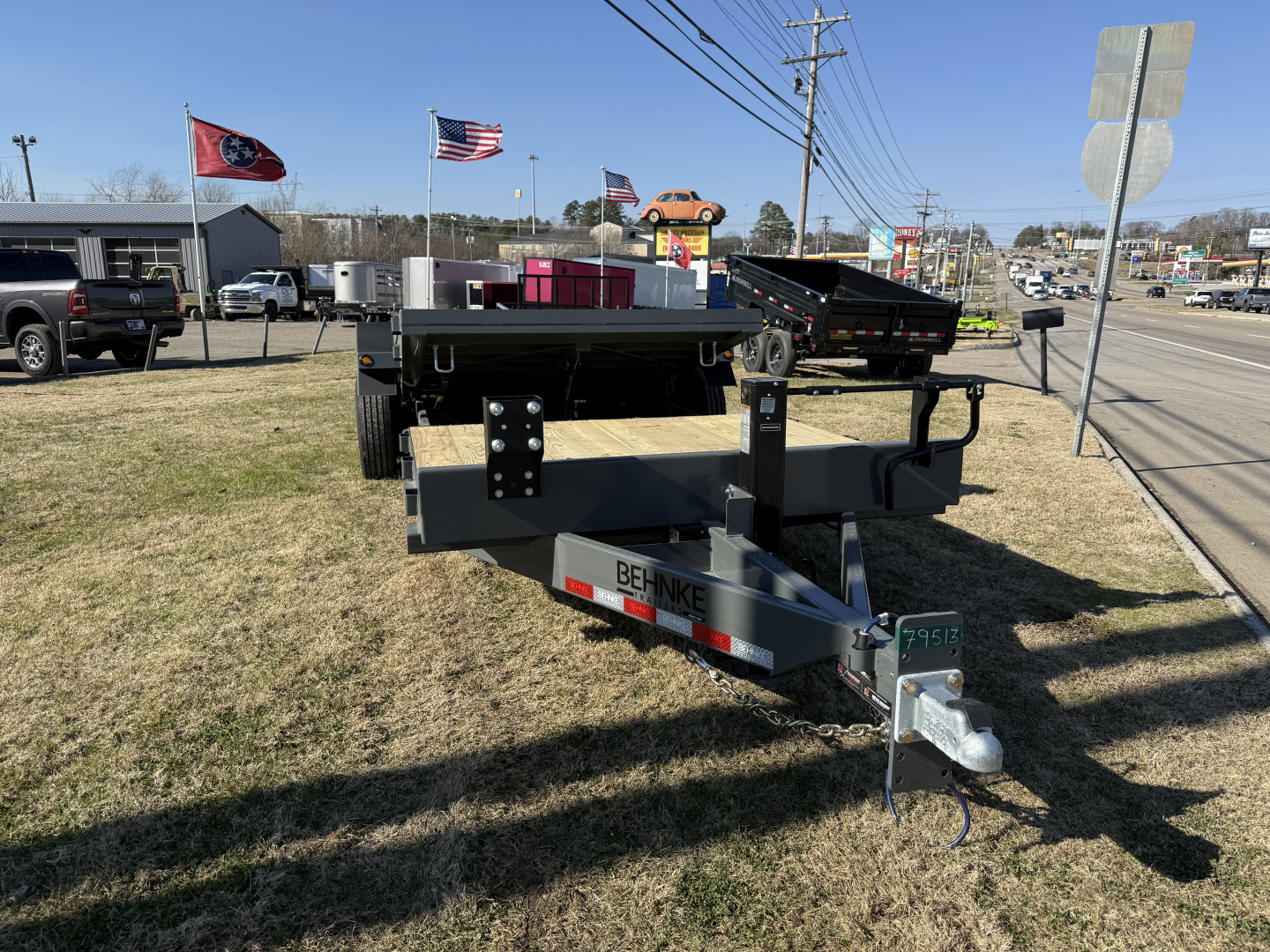 New 2026 Behnke TBCT2220ET-10K 16+6 Equipment Trailer