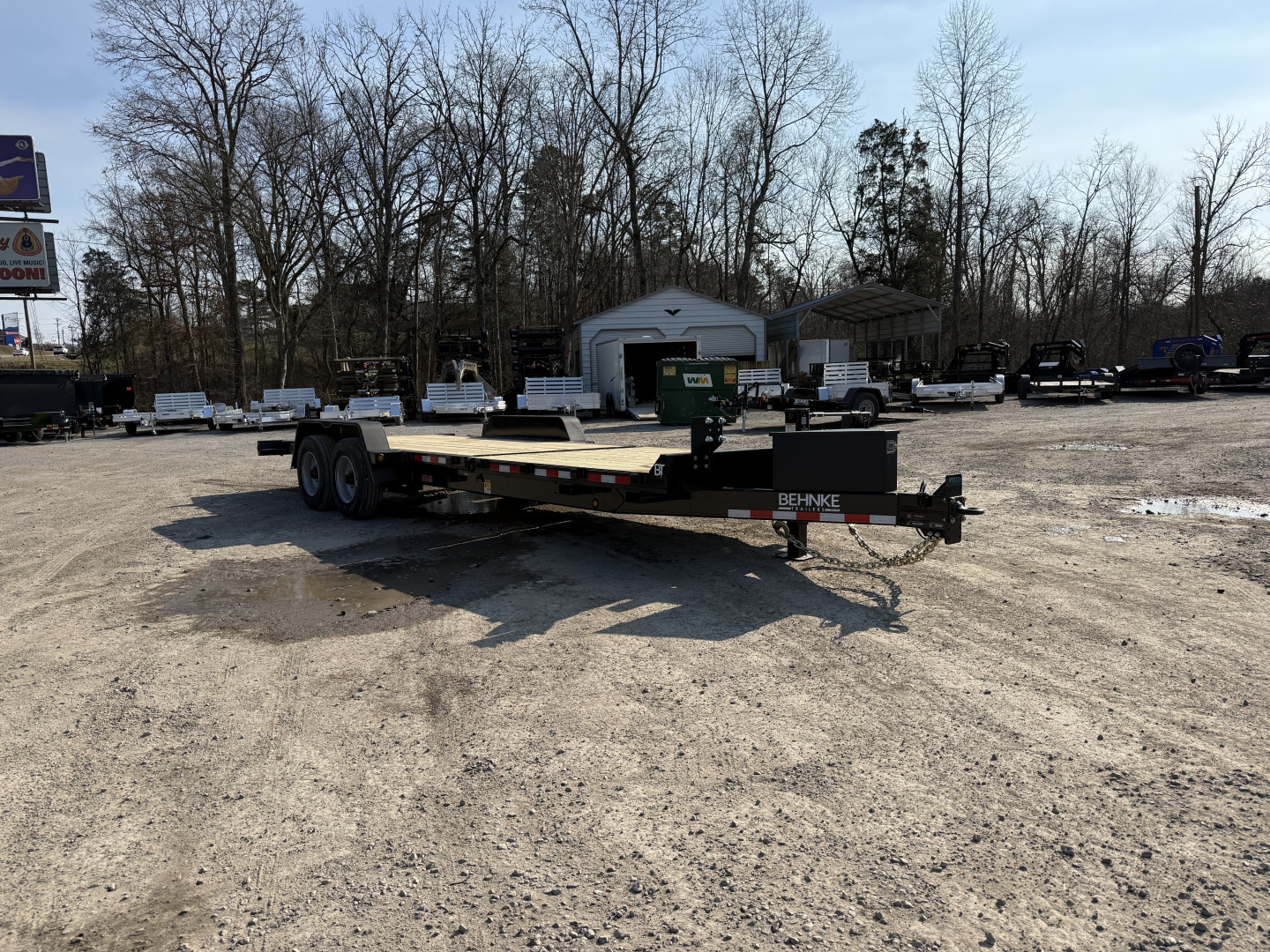 New 2026 Behnke TBCT2224ET-12K TOOL BOX Equipment Trailer