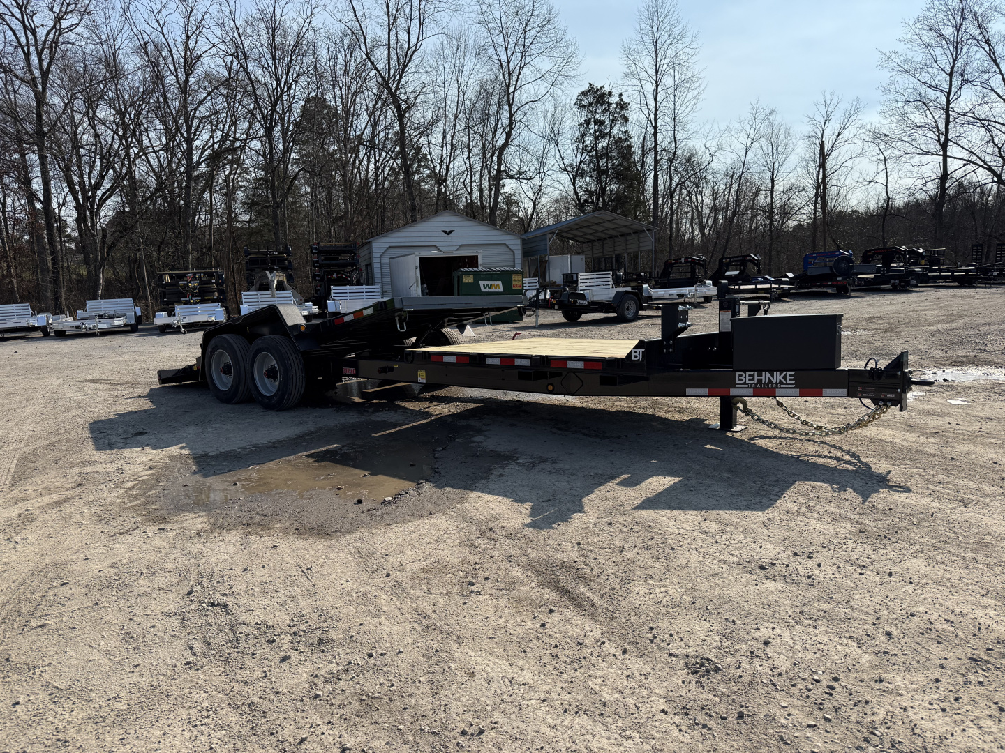 New 2026 Behnke TBCT2224ET-12K TOOL BOX Equipment Trailer