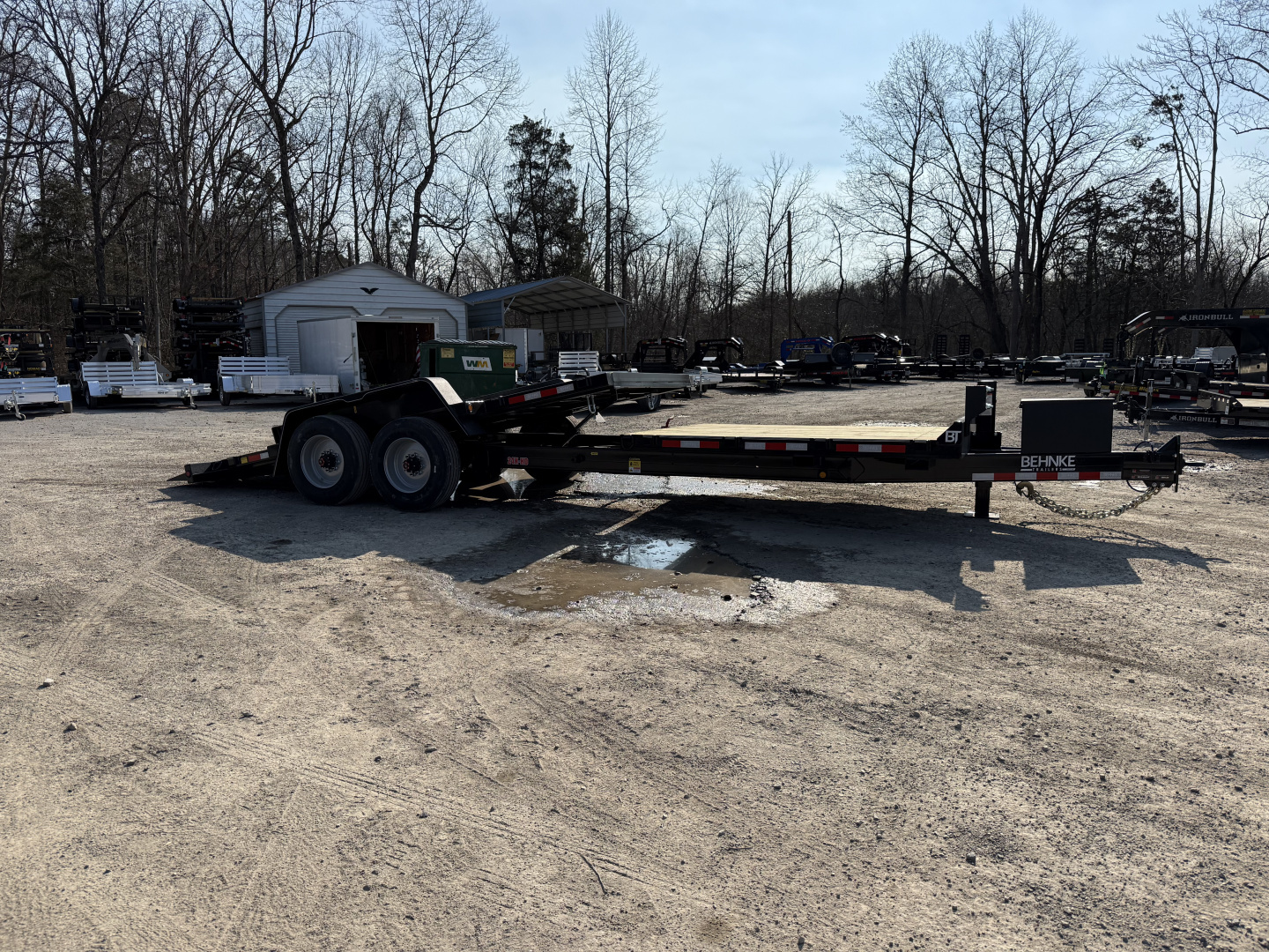 New 2026 Behnke TBCT2224ET-12K TOOL BOX Equipment Trailer