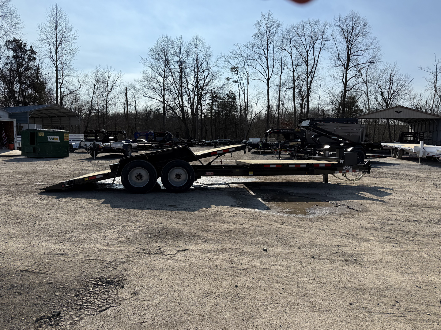 New 2026 Behnke TBCT2224ET-12K TOOL BOX Equipment Trailer