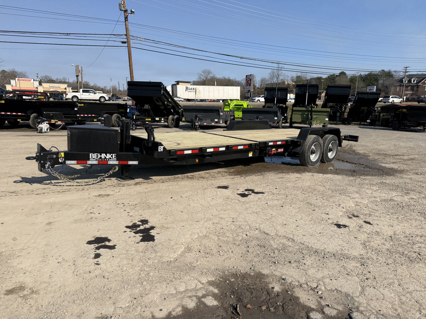 New 2026 Behnke TBCT2224ET-12K TOOL BOX Equipment Trailer