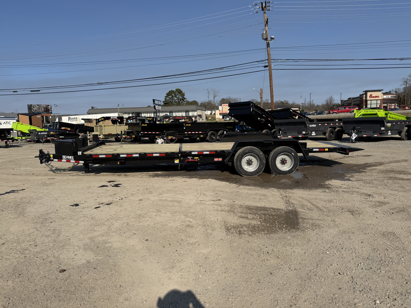 New 2026 Behnke TBCT2224ET-12K TOOL BOX Equipment Trailer