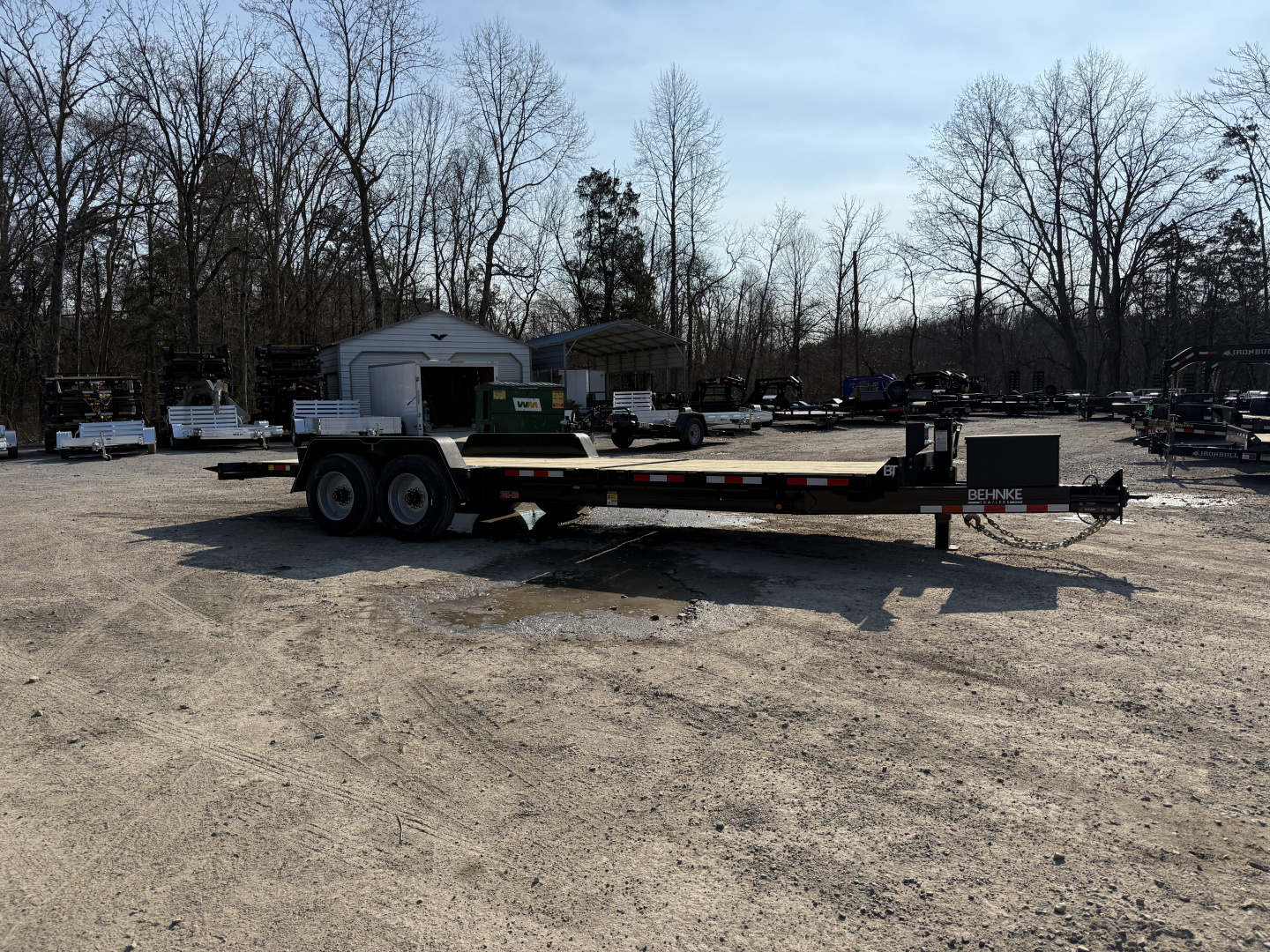 New 2026 Behnke TBCT2224ET-12K TOOL BOX Equipment Trailer