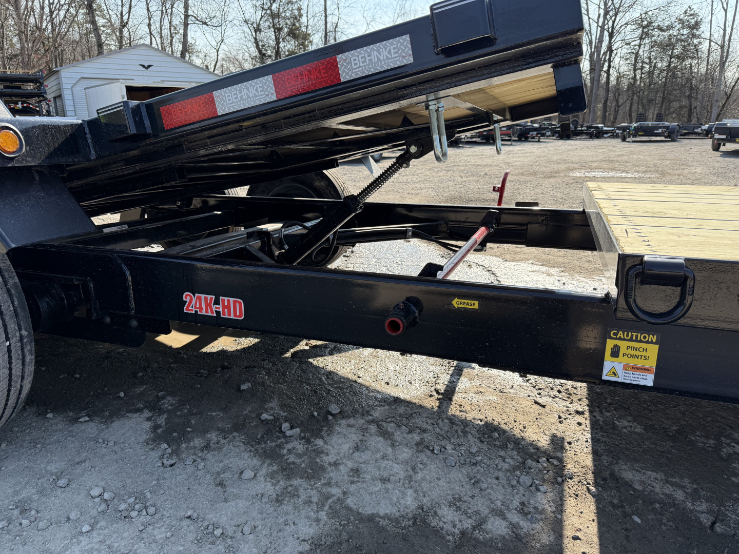 New 2026 Behnke TBCT2224ET-12K TOOL BOX Equipment Trailer