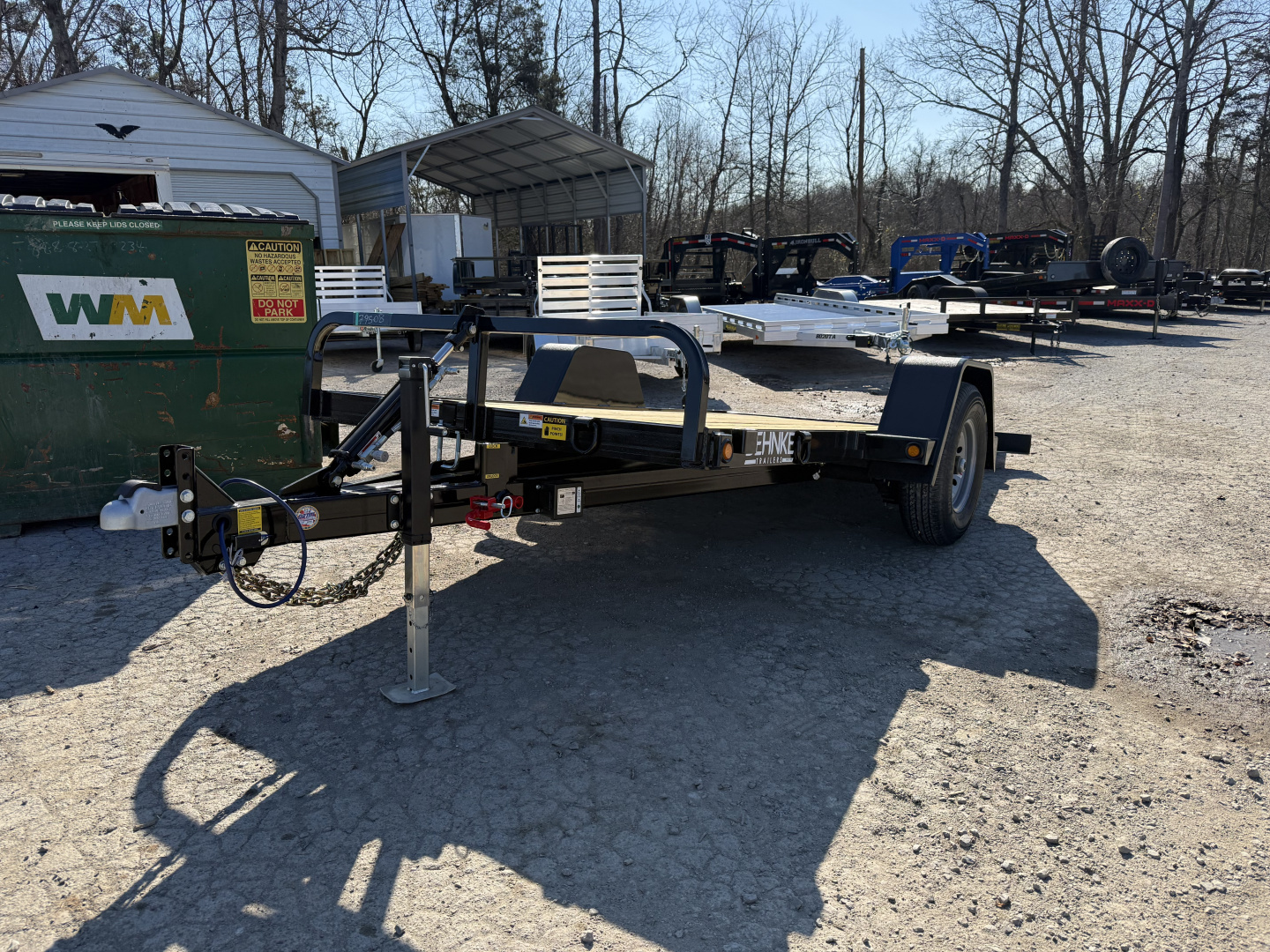 New 2026 Behnke UT614NRT 7K AXLE Utility Trailer
