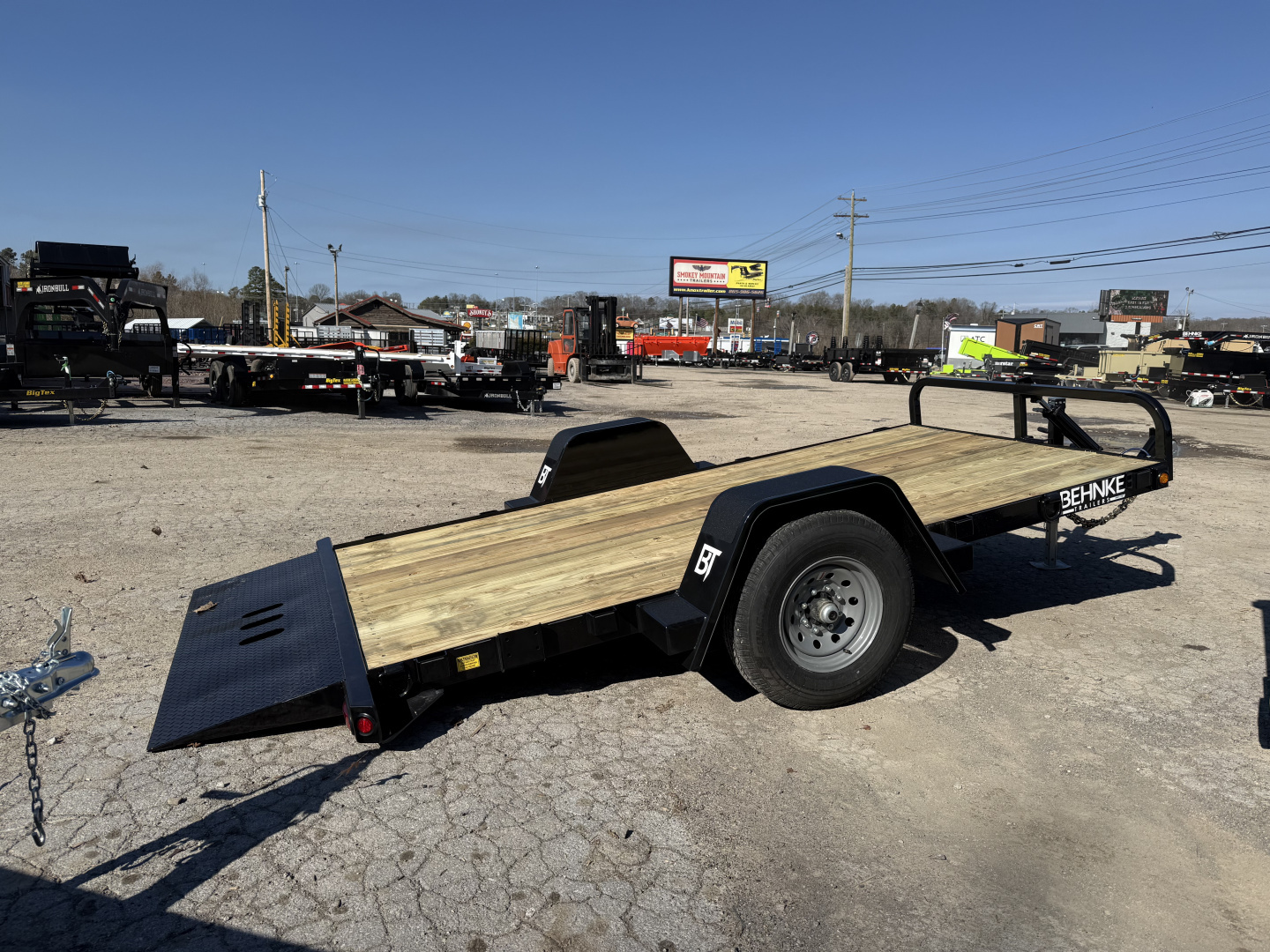 New 2026 Behnke UT614NRT 7K AXLE Utility Trailer