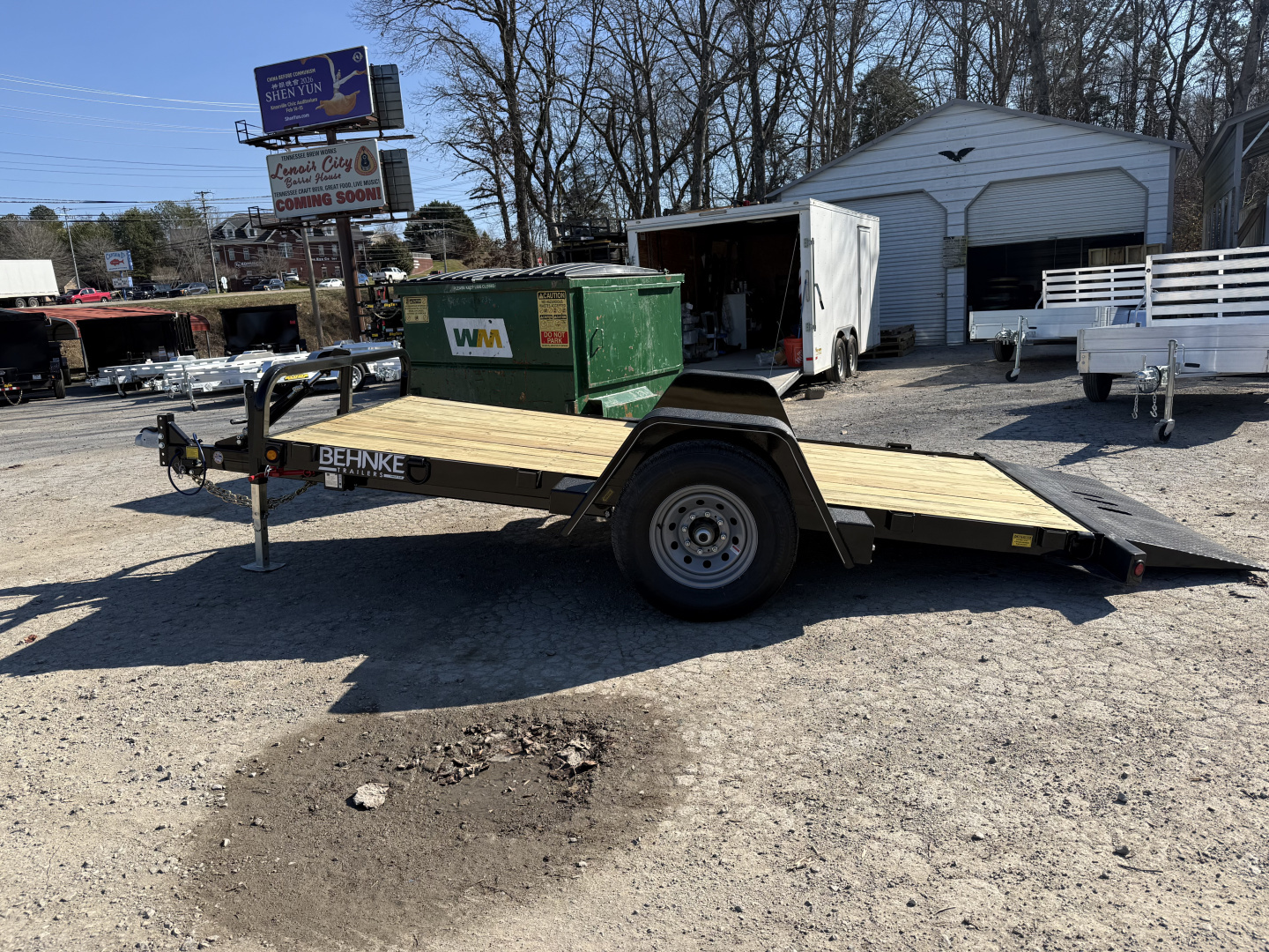 New 2026 Behnke UT614NRT 7K AXLE Utility Trailer