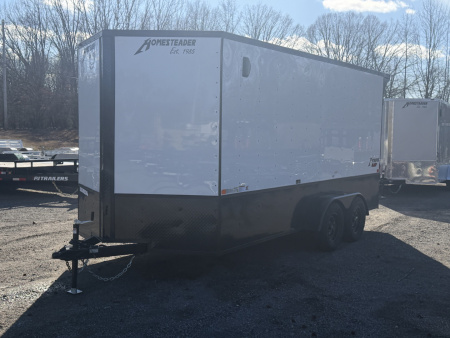 New 2026 Homesteader Trailer Intrepid 7' x 16' x 7' OHV Blackout Cargo / Enclosed Trailer