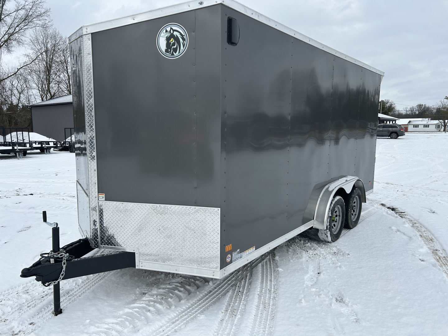 New 2026 Darkhorse Cargo 7.5'X16' DHW 3500 Cargo / Enclosed Trailer