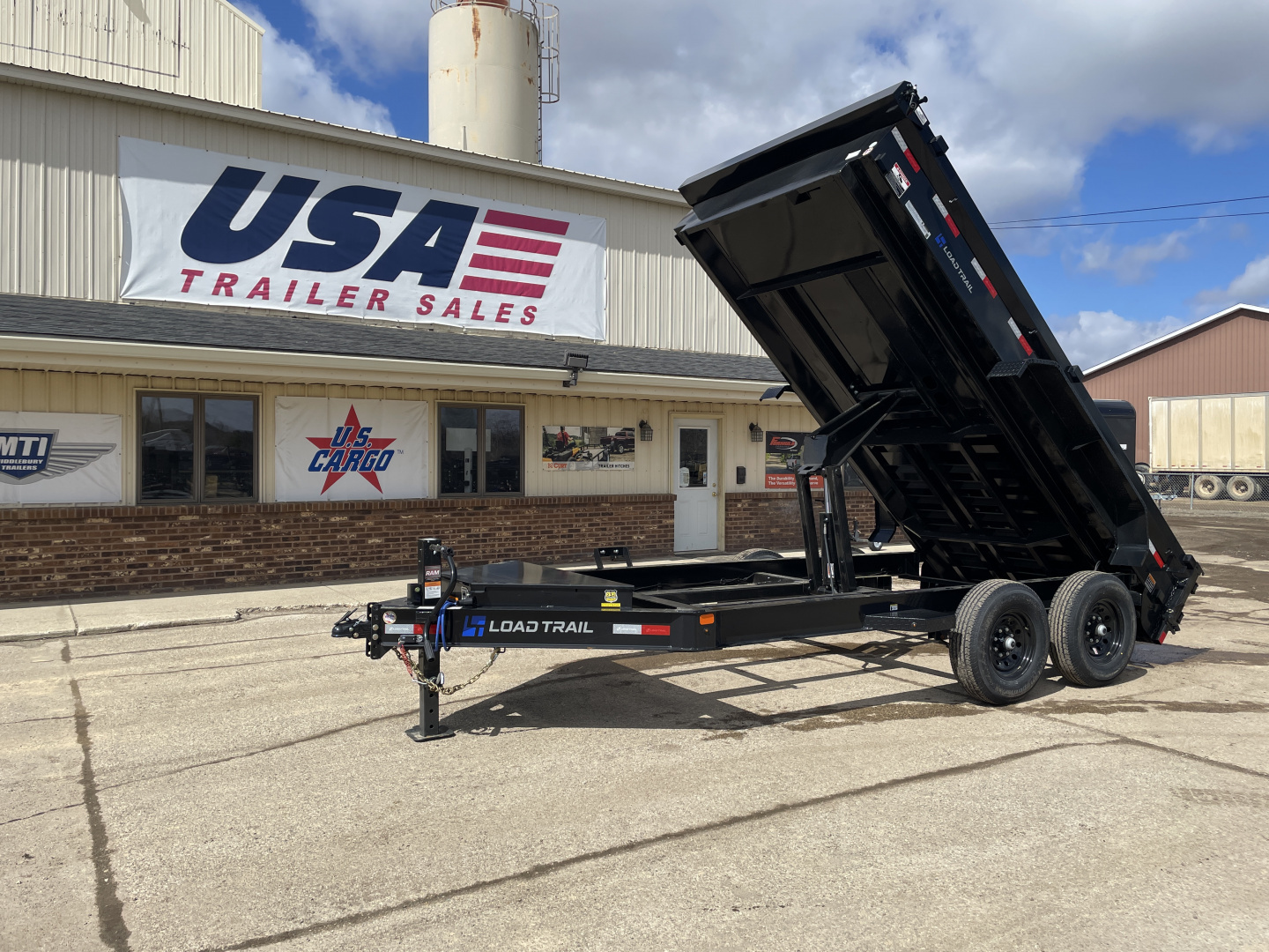 New 2025 Load Trail 83x14 Dump Trailer