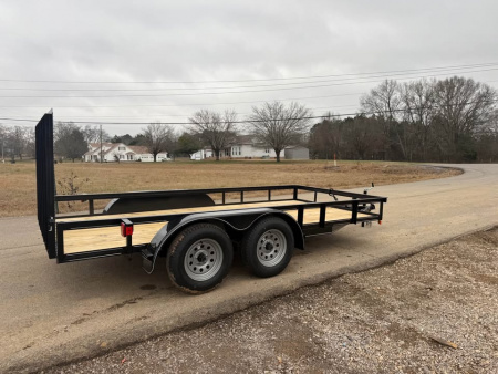 New 2026 Oak Ridge 76x14TA Utility Trailer