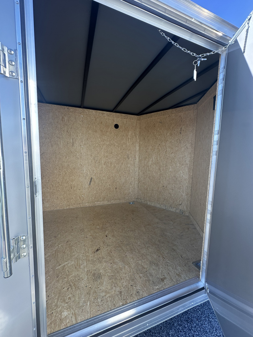 New 2026 COVERED WAGON 7X14 TANDEM AXLE ENCLOSED TRAILER WITH TWO TONE POLYCORE