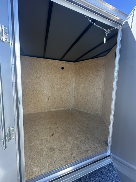 New 2026 COVERED WAGON 7X14 TANDEM AXLE ENCLOSED TRAILER WITH TWO TONE POLYCORE