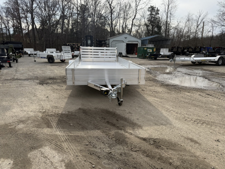 New 2026 Aluma 8115H-S-EL-R-BT-SR BRAKES SOLID FRT/SIDES Utility Trailer