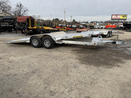 New 2026 Aluma 8220H-TILT-TA-EL-RTD 15  SILVER EAGLE WHEELS Utility Trailer