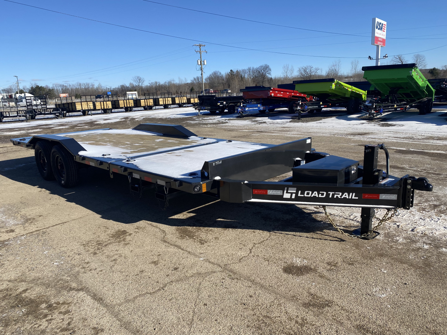 New 2026 Load Trail 102x22 Gravity Tilt 16k Tilt Trailer