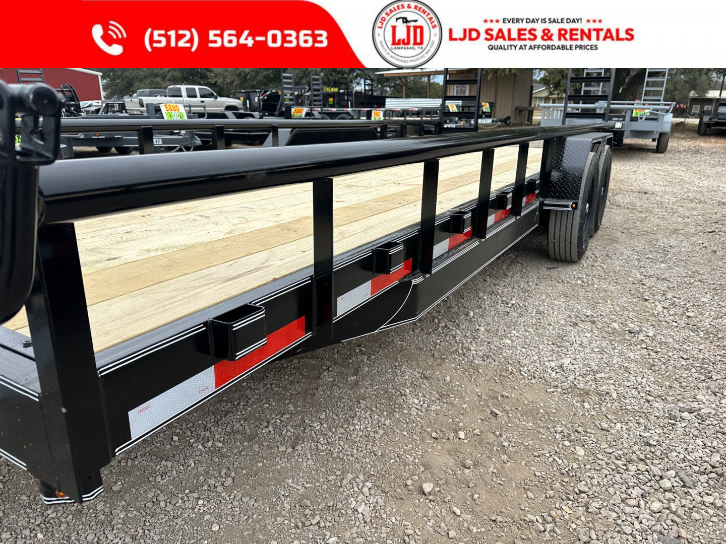 New 2026 A&V - 83" X 22' - HD Pipetop Equipment Trailer