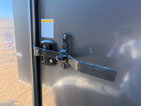New 2026 Formula Trailers Charcoal 7.5 x 16 x 7 Conquest SE Flat Top Sloped V-Nose Cargo / Enclosed Trailer with 7K GVWR