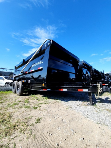New 2026 Iron Bull DTB8314072 Crank Tarp Dump Trailer