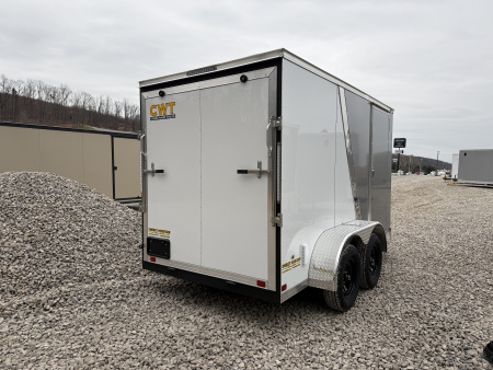 New 2026 Covered Wagon Trailers 6X12 TA2 POLY 2 TONE Cargo / Enclosed Trailer