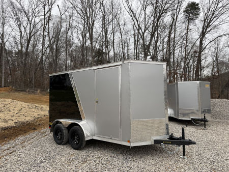 New 2026 Covered Wagon Trailers 6X12 TA2 POLY 2 TONE Cargo / Enclosed Trailer