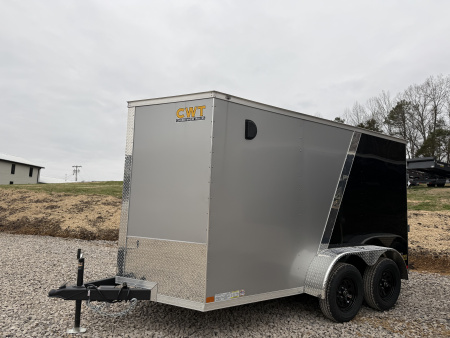 New 2026 Covered Wagon Trailers 6X12 TA2 POLY 2 TONE Cargo / Enclosed Trailer