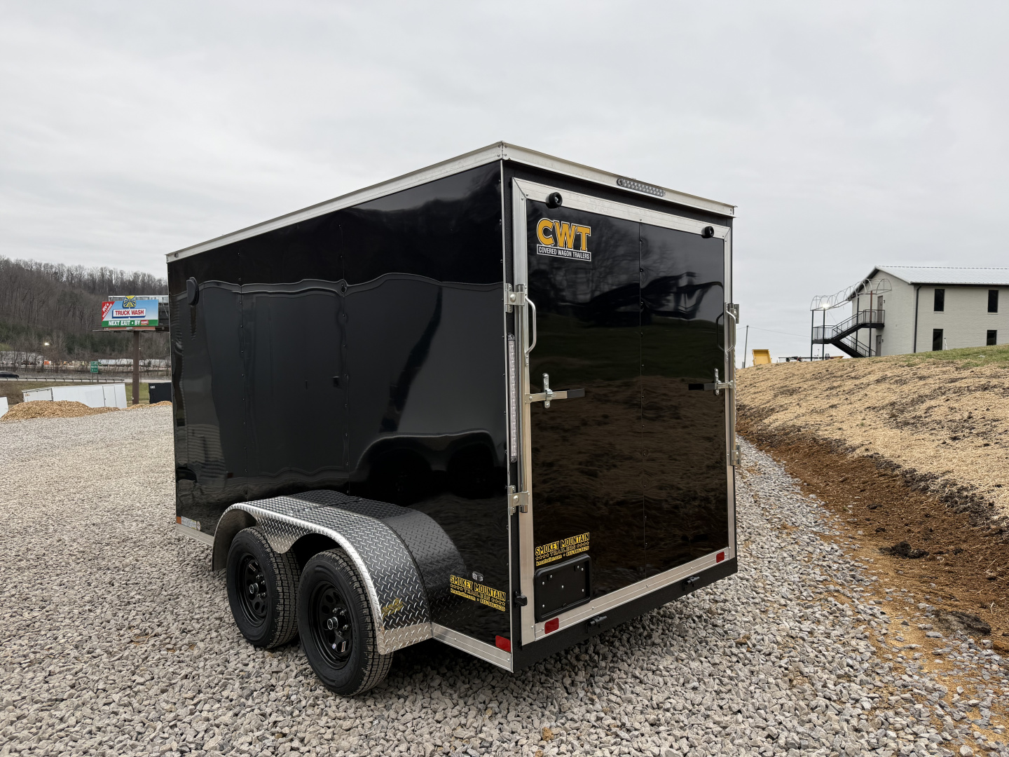 New 2026 Covered Wagon Trailers 6X12 TA2 BAR LOCK Cargo / Enclosed Trailer