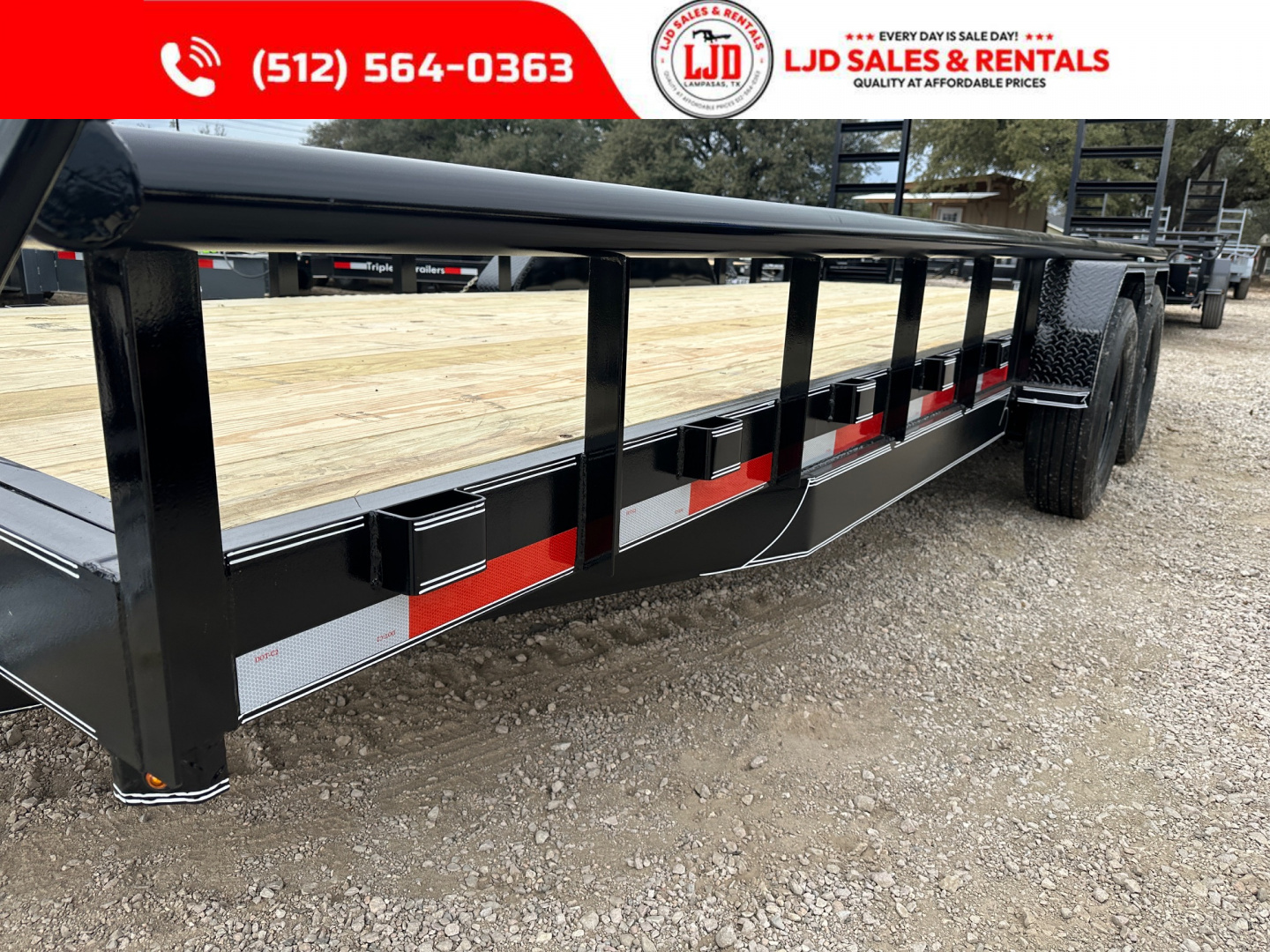 New 2026 A&V - 83" X 20' - HD Pipetop Equipment Trailer