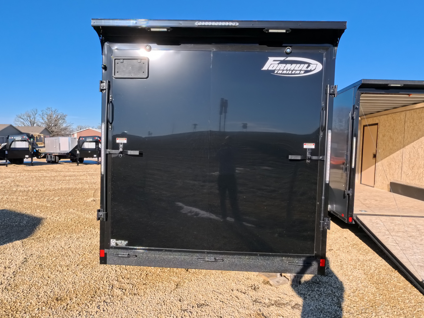 New 2026 Formula Trailers 7.5 x 16 x 7 Conquest SE Flat Top Sloped V-Nose Cargo / Enclosed Trailer