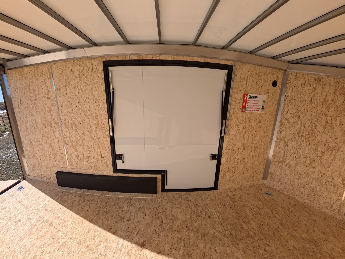 New 2026 Formula Trailers 7.5 x 16 x 7 Conquest SE Flat Top Sloped V-Nose Cargo / Enclosed Trailer