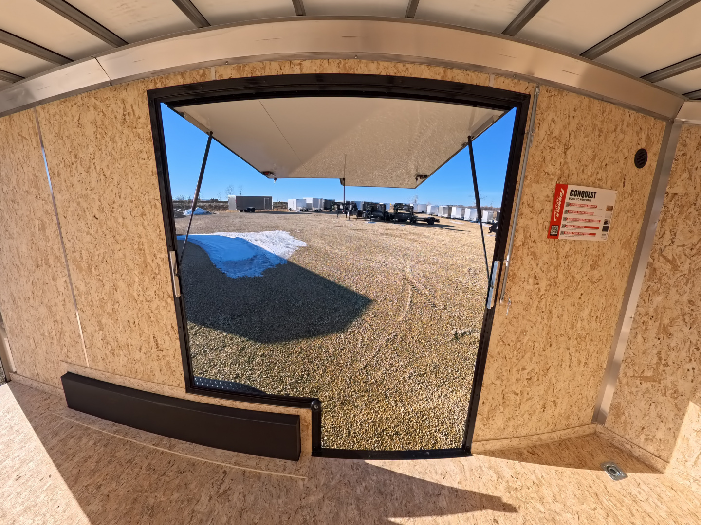 New 2026 Formula Trailers 7.5 x 16 x 7 Conquest SE Flat Top Sloped V-Nose Cargo / Enclosed Trailer