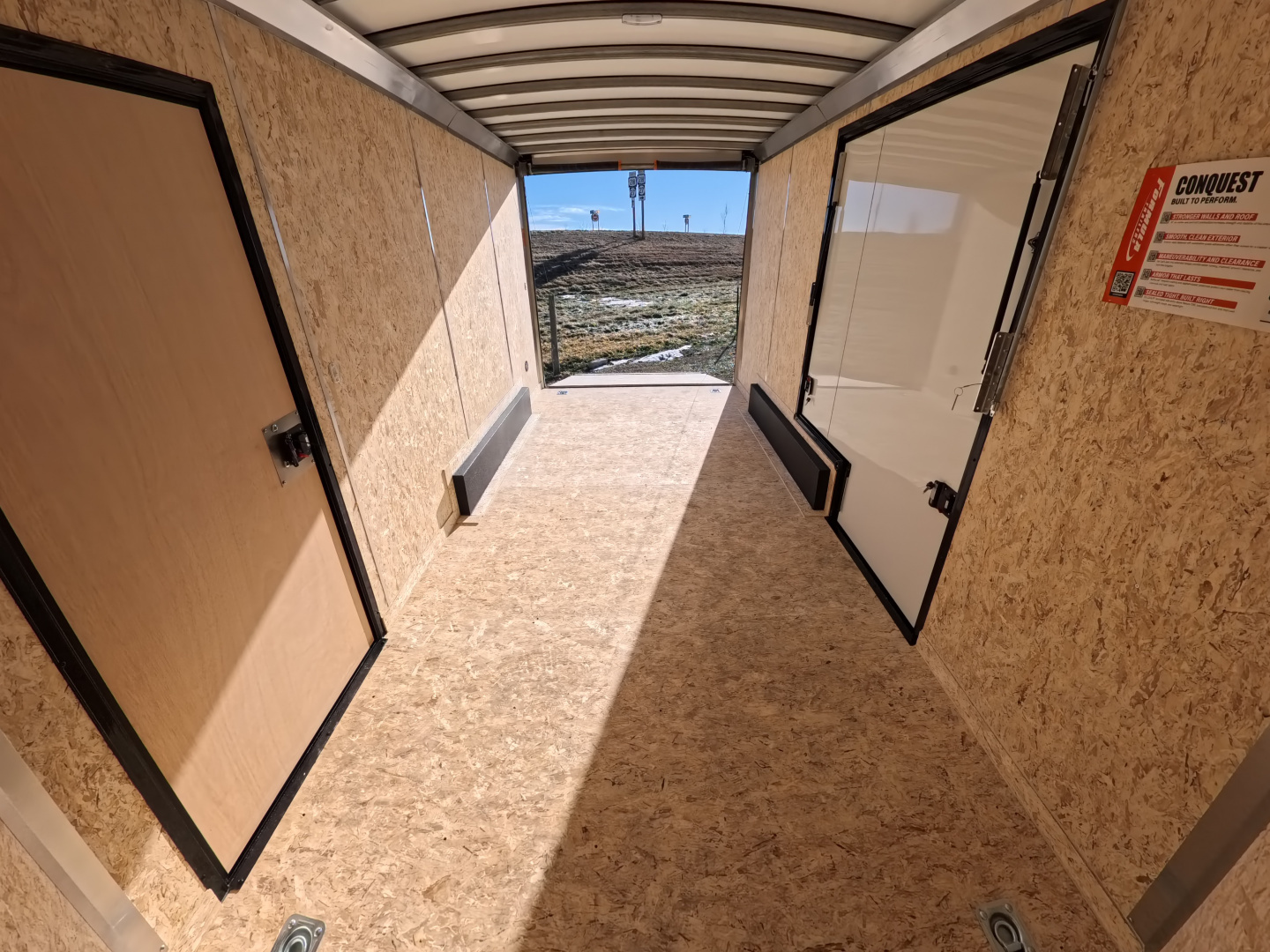 New 2026 Formula Trailers 7.5 x 16 x 7 Conquest SE Flat Top Sloped V-Nose Cargo / Enclosed Trailer