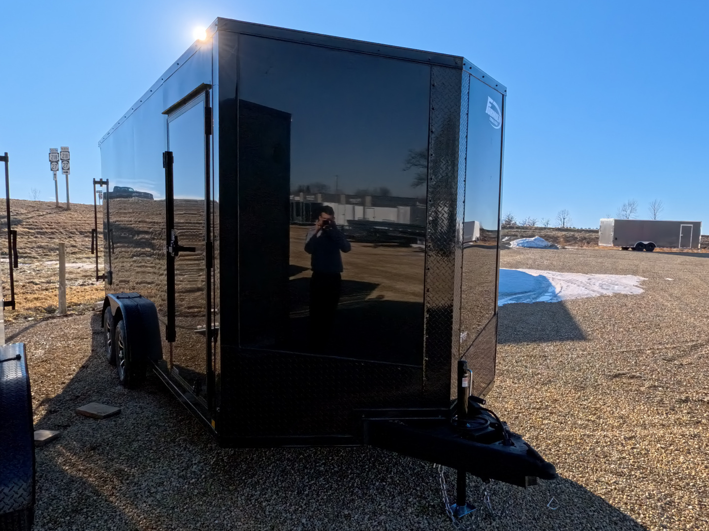 New 2026 Formula Trailers 7.5 x 16 x 7 Conquest SE Flat Top Sloped V-Nose Cargo / Enclosed Trailer