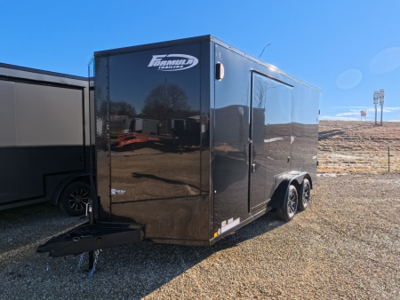 New 2025 Formula Trailers 7.5 x 16 x 7 Conquest SE Flat Top Sloped V-Nose Cargo / Enclosed Trailer
